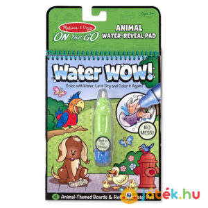 Állatos: Rajzolás vízzel kreatív rajzoló szett (Melissa & Doug Water Wow!)