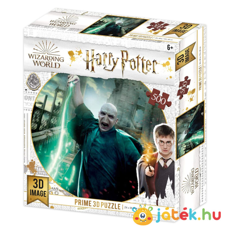Harry Potter: Voldemort puzzle, 500 db hologramos 3D hatású kirakó(32560)