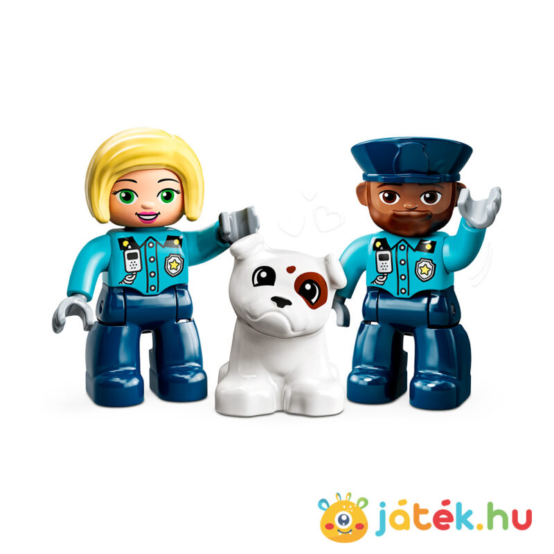 Lego Duplo 10959: Rendőrkapitányság és helikopter, figurákkal
