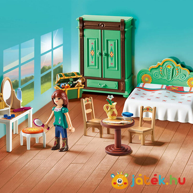 Szilaj: Lucky hálószobája, játék közben (Playmobil 9476)