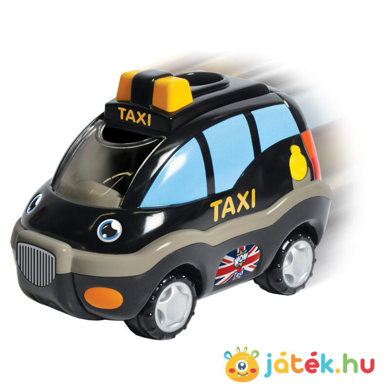 Ted, a lendkerekes londoni taxi tartalma (Wow Toys)