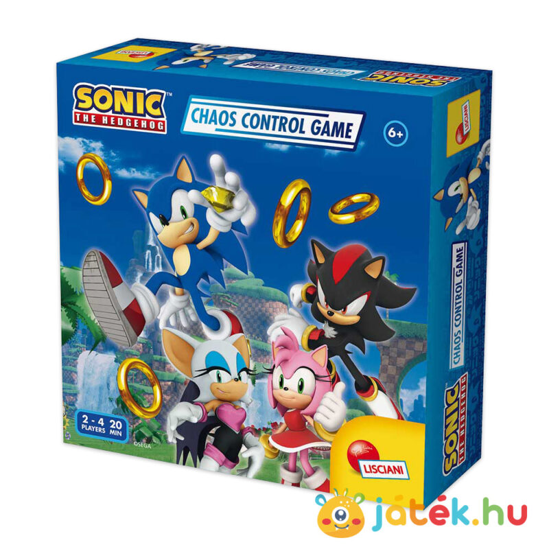 Sonic: Sonic Speedy Chaos Control szórakoztató társasjáték