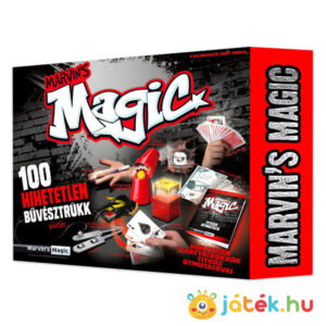 Marvin’s Magic szemfényvesztő mágikus készlet: A világ 100 elsőszámú bűvésztrükkje titkos útmutatóval, tárolóval