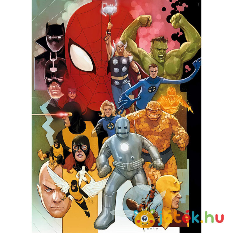 Marvel puzzle képe: 80 éves jubileum, 1000 db (Clementoni 39534)