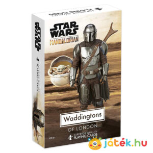 Star Wars: Mandalorian mintás Waddingtons francia kártya