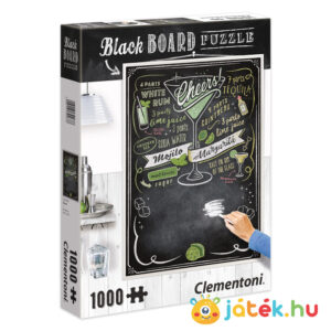 Black Board: Koccintás (Cheers), 1000 db-os krétával írható puzzle (Clementoni 39467)