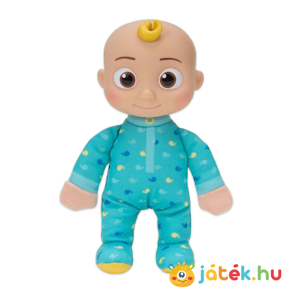 Cocomelon: JJ plüss baba kék pizsamában, 21 cm