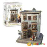Harry Potter 3D puzzle: Ollivander pálcaboltja az Abszol úton, 66 db (CubicFun)