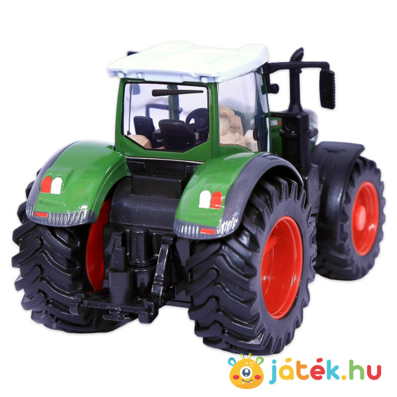 Játék traktor hátulról: 1050 Vario, zöld színű, 10 cm (Bburago)