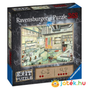 Laboratórium kirakó, 368 db (Ravensburger Exit Kids Puzzle 16783)
