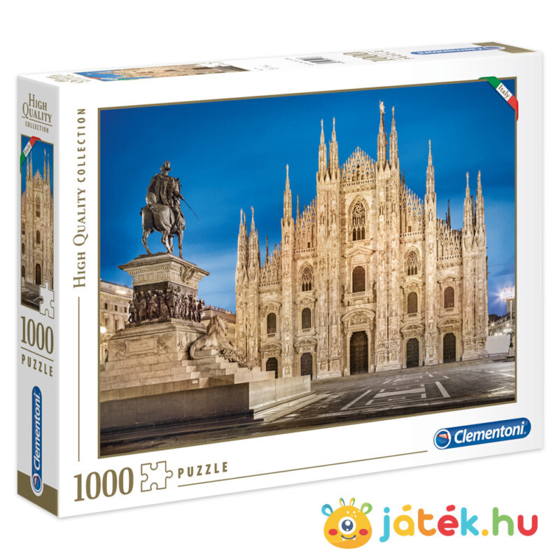 Milano puzzle, Olaszország, 1000 db (Clementoni 39454)