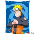 Naruto: Naruto mintás kék polár takaró, 100x140 cm