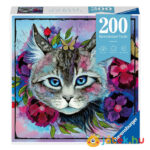 Macskaszem puzzle, 200 db (Ravensburger Moment 12960)