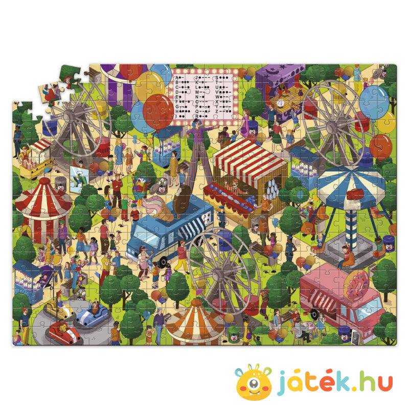 Kapd el a tolvajt! 300 db-os puzzle képe kirakva (Clementoni Mixtery 21715)
