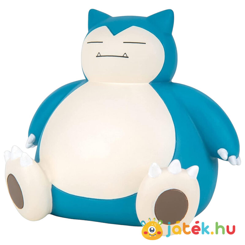 Pokémon: Snorlax műanyag játékfigura jobbról (10 cm)