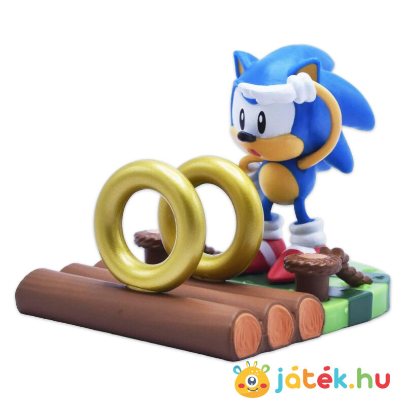 Sonic meglepetés játékfigura, összeépíthető jelenettel