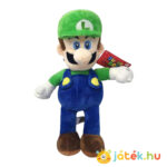 Super Mario: Luigi plüssfigura (31 cm)