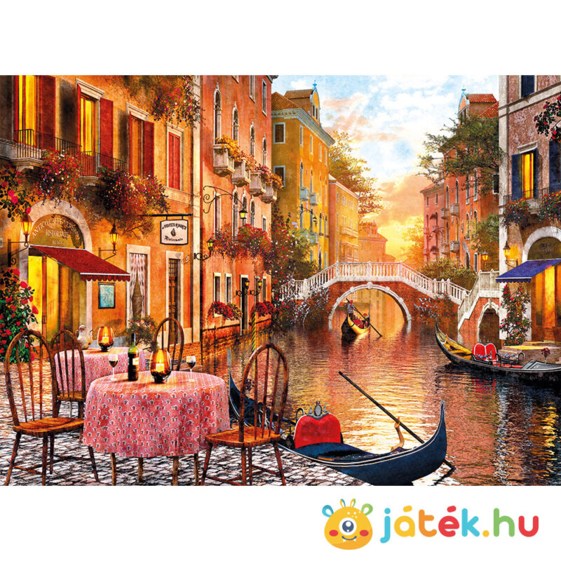 Velence puzzle képe, Olaszország, 1500 db (Clementoni 31668)