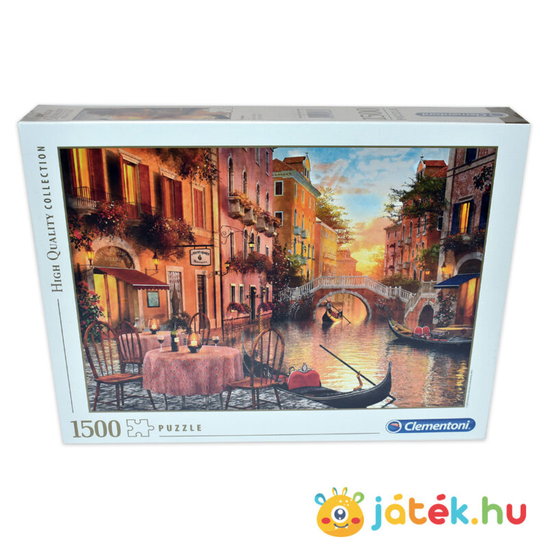 Velence puzzle, Olaszország előről, 1500 db (Clementoni 31668)