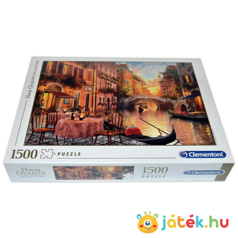 Velence puzzle, Olaszország fektetve, 1500 db (Clementoni 31668)