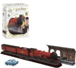 Harry Potter: A Roxfort Expressz, a 9 és 3/4-ik vágány, a repülő autó, 180 darabos 3D puzzle (CubicFun)