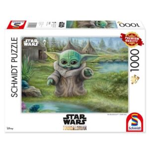Star Wars: The Mandalorian, Baby Yoda (Grogu), 1000 db-os puzzle (Schmidt, 59955)