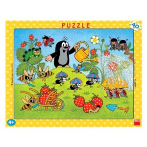 Kisvakond: Kisvakond szamócázik, 40 db-os keretes puzzle