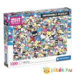 Hello Kitty: A lehetetlen puzzle, 1000 db-os kirakó (Clementoni Impossible 39645)