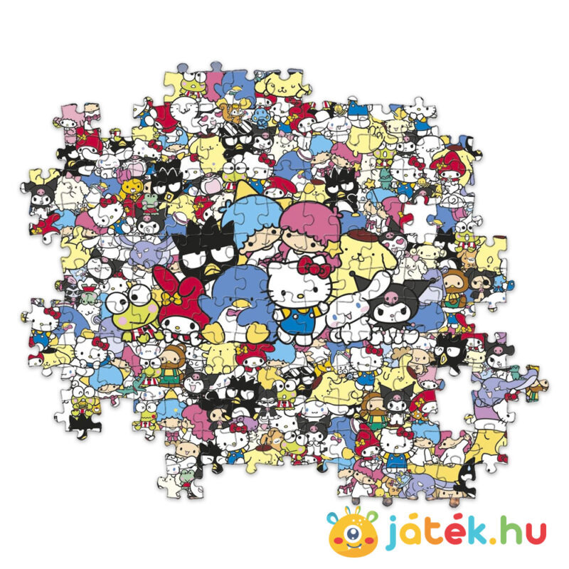 Hello Kitty: A lehetetlen puzzle részlete, 1000 db-os kirakó (Clementoni Impossible 39645)