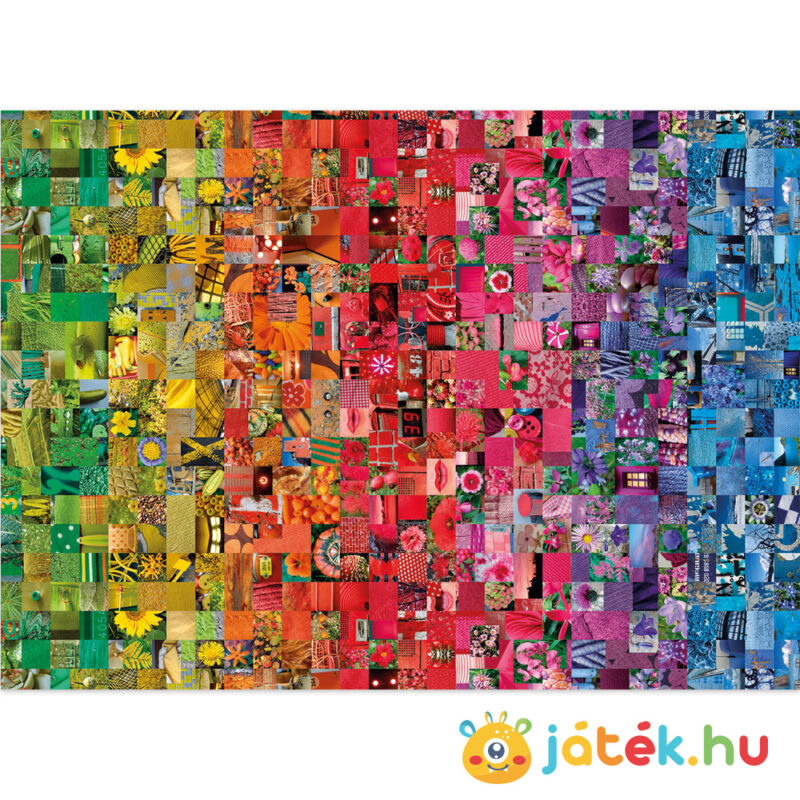 Kollázs puzzle képe, 1000 db (Clementoni ColorBoom Collection 39595)