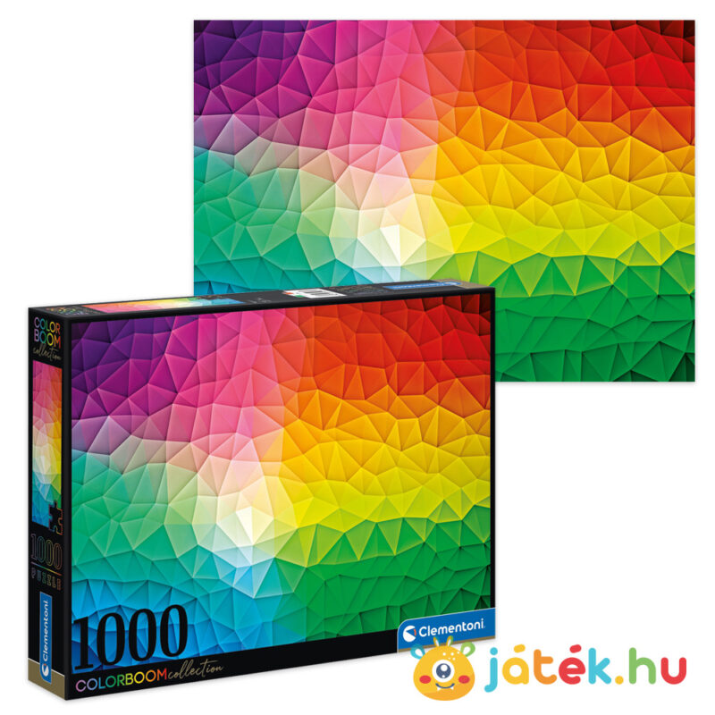 Mozaik puzzle képe és doboza, 1000 db (Clementoni ColorBoom Collection 39597)