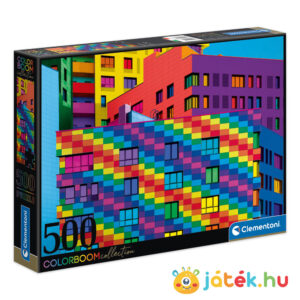 Négyzetek puzzle, 500 db (Clementoni ColorBoom Collection 35094)