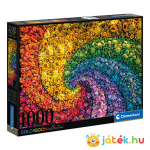 Örvény virágokból puzzle, 1000 db (Clementoni ColorBoom Collection 39594)