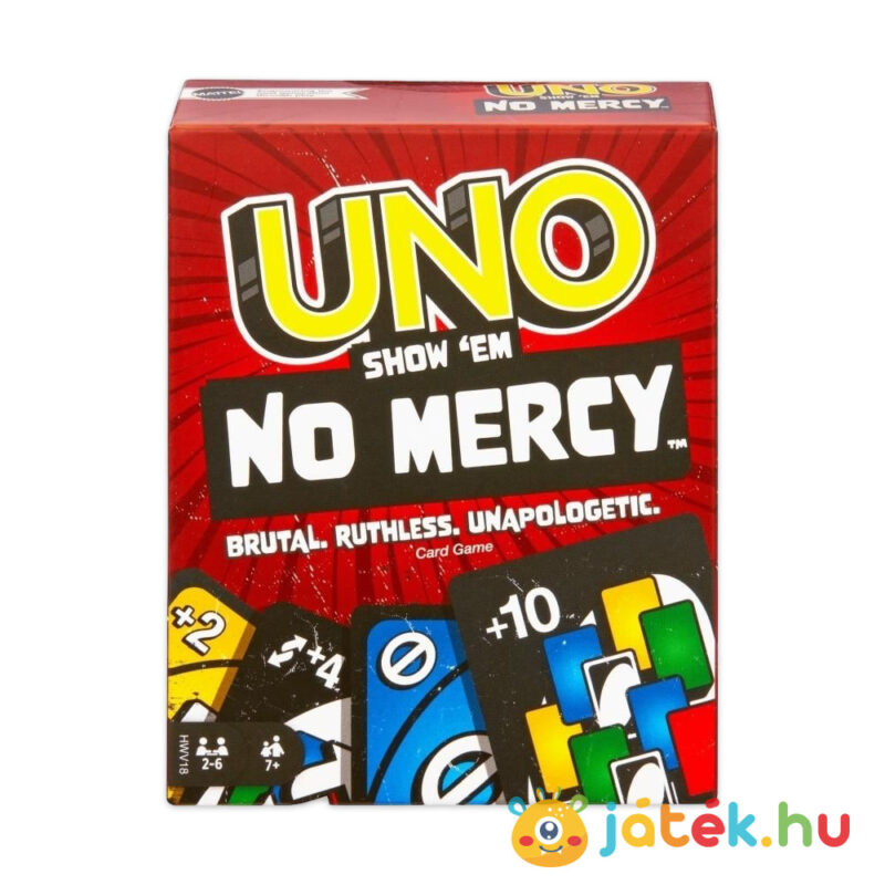 Uno: No Mercy, nincs kegyelem kártyajáték