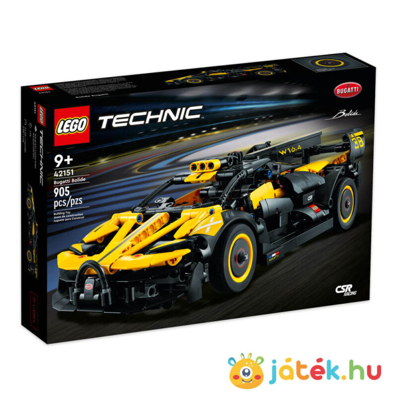 Bugatti Bolide versenyautó (Lego Technic 42151)