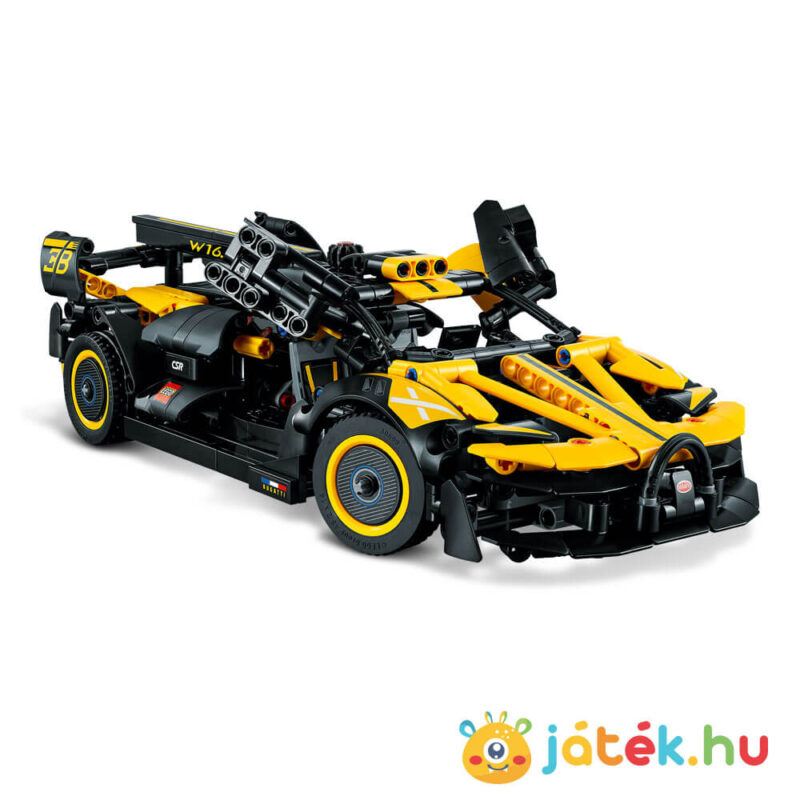 Bugatti Bolide versenyautó megépítve (Lego Technic 42151)