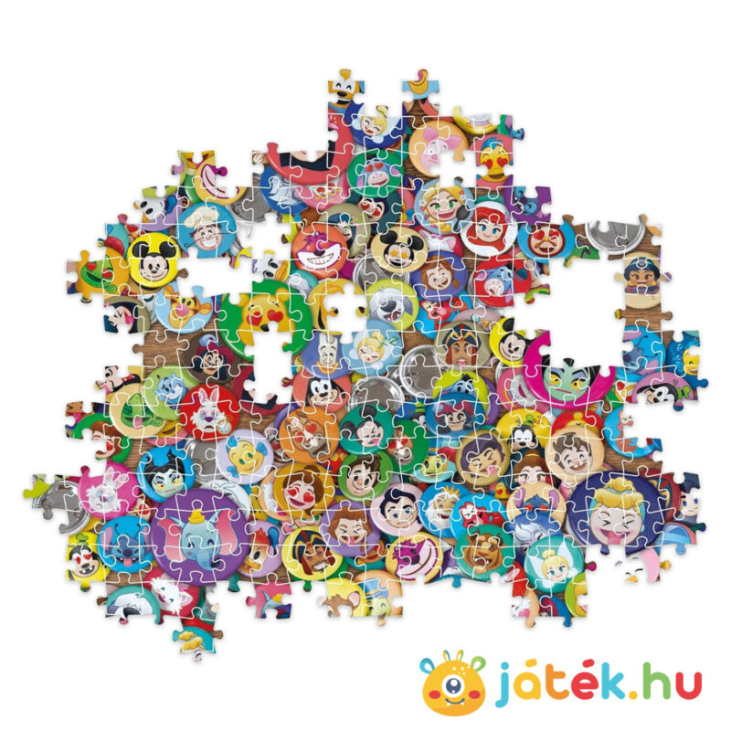 Disney, a lehetetlen puzzle részlete, 1000 db (Clementoni Impossible 39830)