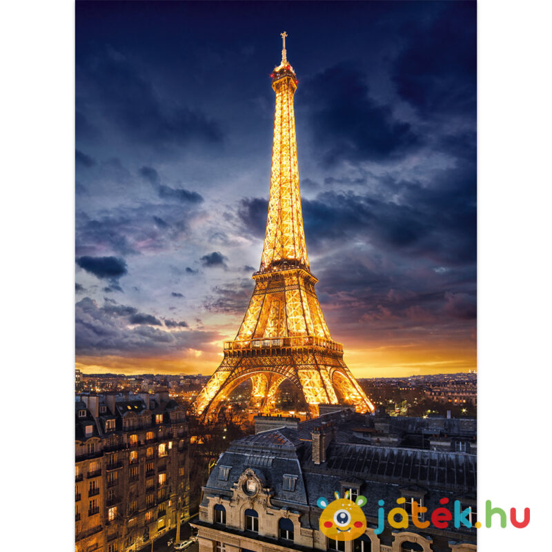 Eiffel-torony (Párizs) puzzle képe, 1000 db (Clementoni 39514)