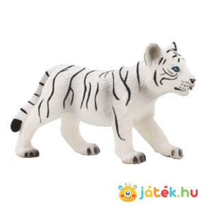 Fehér tigriskölyök, álló gumírozott figura (Mojo, Animal Planet)