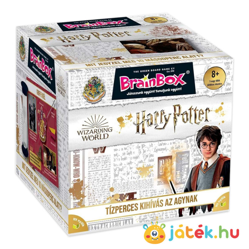 Harry Potter: Brainbox memória társasjáték doboza balról