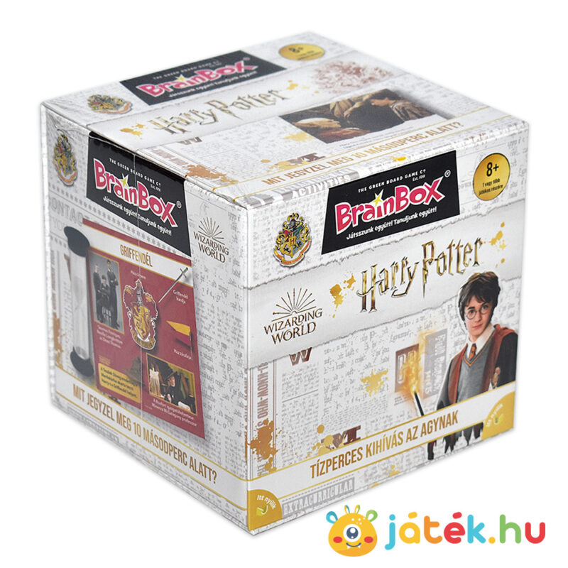 Harry Potter: Brainbox memória társasjáték doboza hátulról