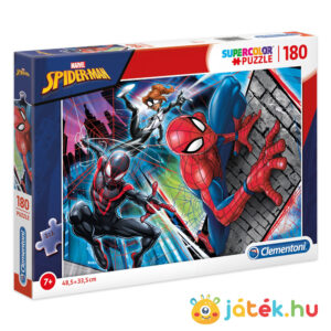 Marvel: Pókember, 180 db-os puzzle (Clementoni SuperColor, Spiderman 29293)