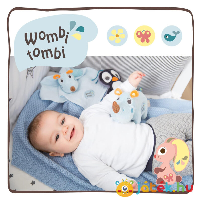 My First Nici: Wombitombi zenélő plüss 2D watschili pingvin babáknak (18 cm)