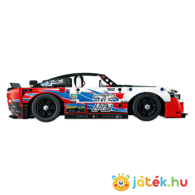 NASCAR: Next Gen Chevrolet Camaro ZL1 versenyautó jobbról (Lego Technic 42153)