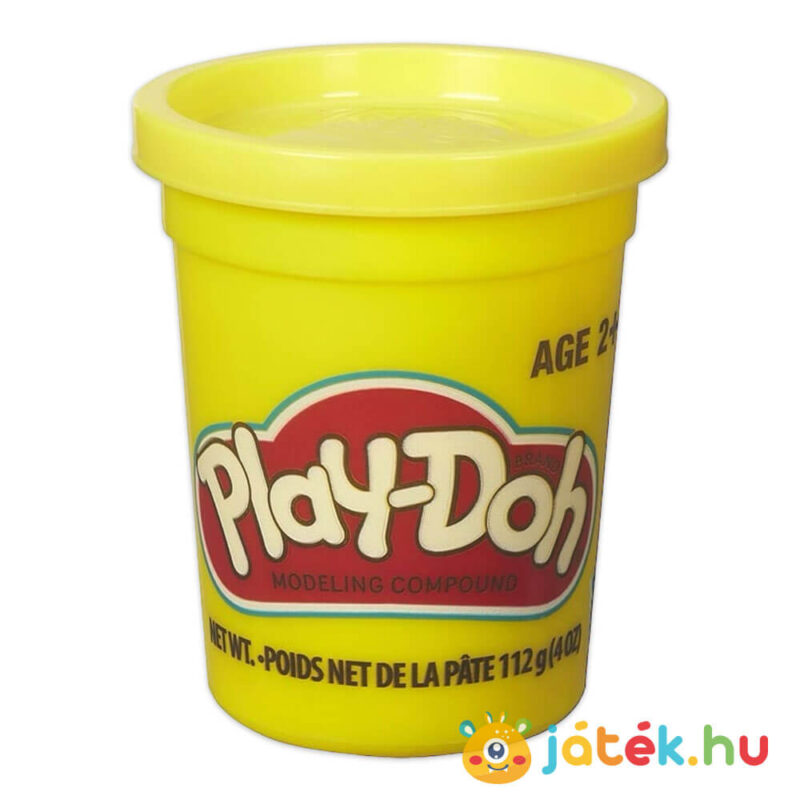 Play-Doh 1 tégelyes gyurma, citromsárga (112 g)