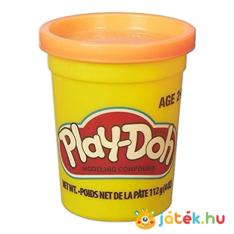 Play-Doh 1 tégelyes gyurma, narancssárga (112 g)