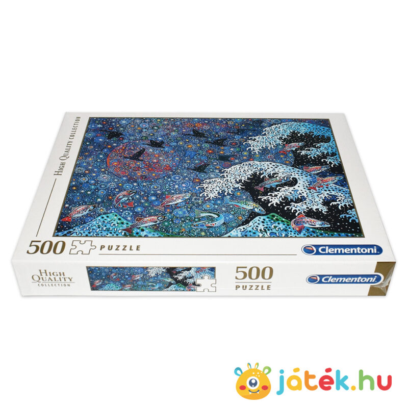 Tánc a csillagokkal puzzle doboza fektetve, 500 db (Clementoni 35074)