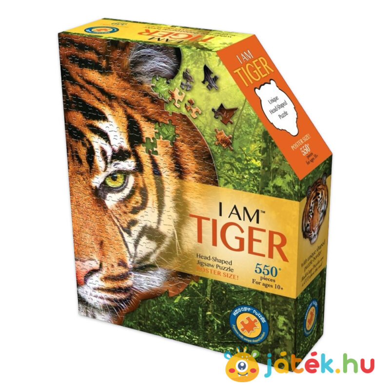 Tigris forma puzzle, 550 db (Wow Toys)