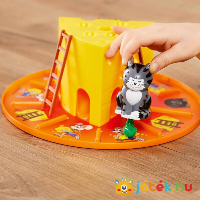 Cat & Mouse: Izgalmas macska-egér társasjáték cica figurája (Ravensburger)