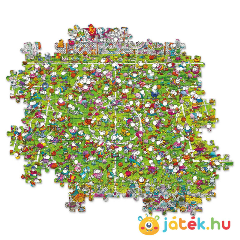 Mordilló, a meccs puzzle részlete, 1000 db (Clementoni 39537)